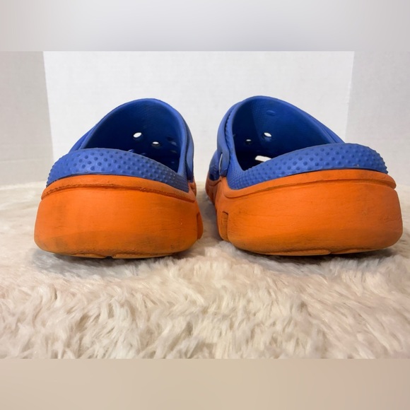 Unisex CROCS Duet Sports clogs in blue & orange
M10/W12 - Picture 3 of 8